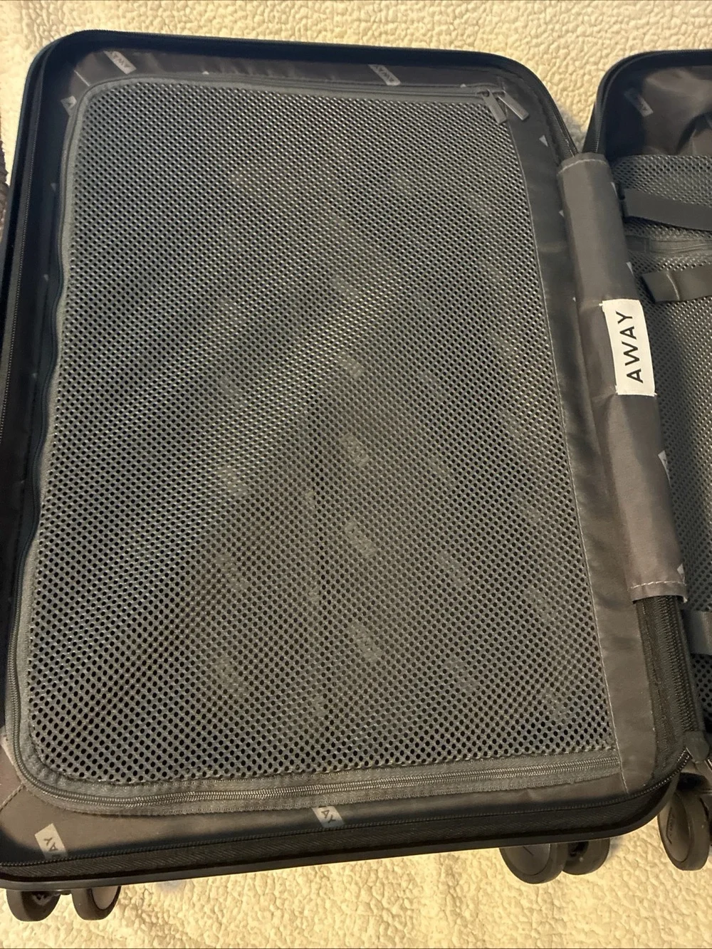 Away Suitcase Carry-On Luggage with Combination Lock Black